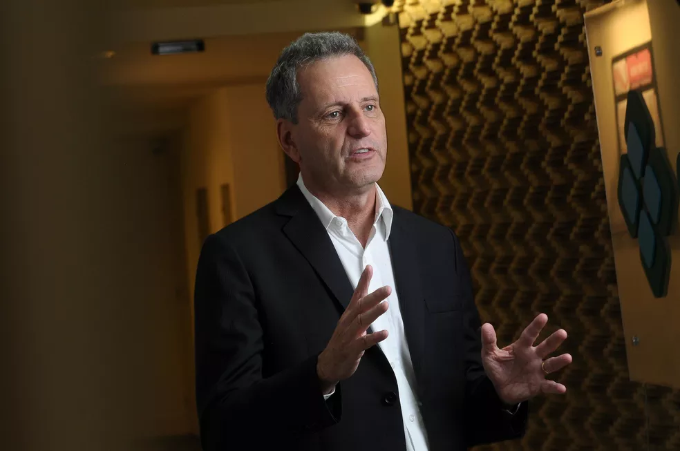 Presidente do Flamengo, Rodolfo Landim. Foto: Reprodução