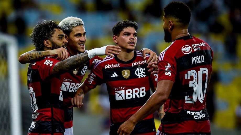 Vários jogadores do elenco do Flamengo podem ter mercado na Europa. Foto: Flamengo / Gilvan Souza