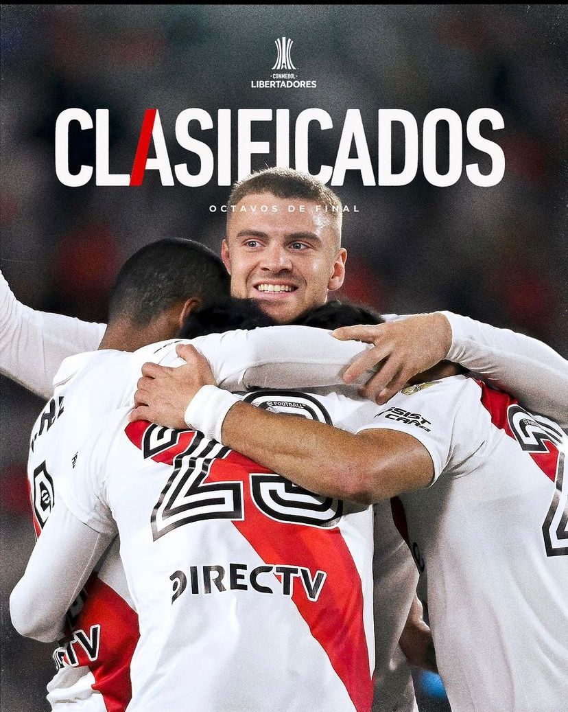 EITA! RIVER PLATE SE CLASSIFICA NA LIBERTADORES E ALVO DO FLAMENGO FICA MAIS LONGE