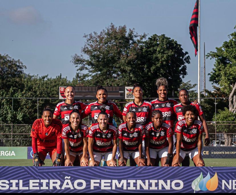 MENINAS DO FLA VÃO INICIAR FASE FINAL DO BRASILEIRÃO EM HORÁRIO NOBRE NA GLOBO