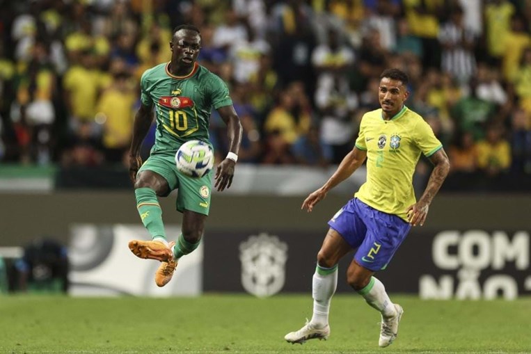 Craque senegalês espalhou magia contra Brasil. Foto: Reprodução