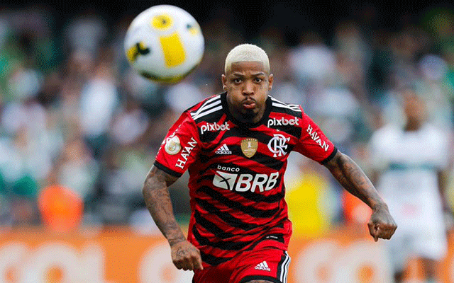 Ponta já conhecia Sampaoli mas não convenceu desta vez. Gilvan Souza/ Flamengo