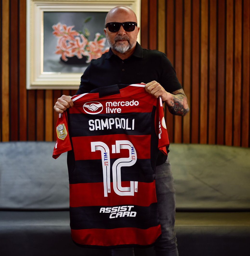 METEÓRICO! DESCUBRA QUANTO AS REDES SOCIAIS DE SAMPAOLI CRESCERAM DESDE A SUA CHEGADA AO FLAMENGO