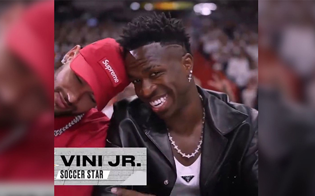 OLHA QUEM SÃO ELES! VINI JR E NEYMAR ASSISTIRAM JUNTOS AO JOGO 4 DA FINAL DA NBA