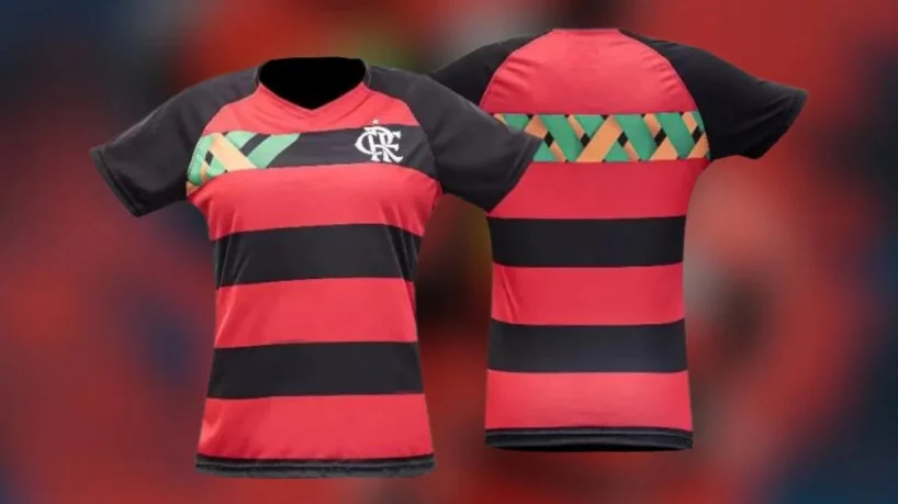 FLAMENGO LANÇA CAMISA EM HOMENAGEM A SELEÇÃO FEMININA DE FUTEBOL