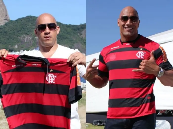 MANTO EM HOLLYWOOD? VEJA OS ARTISTAS INTERNACIONAIS QUE JÁ VESTIRAM A CAMISA DO FLAMENGO