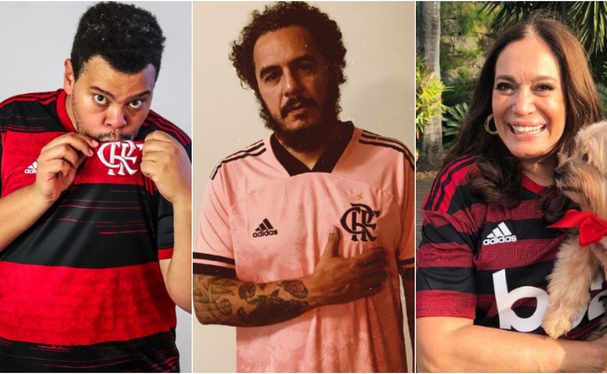 Artists surrender to Flamengo. Image/Disclosure