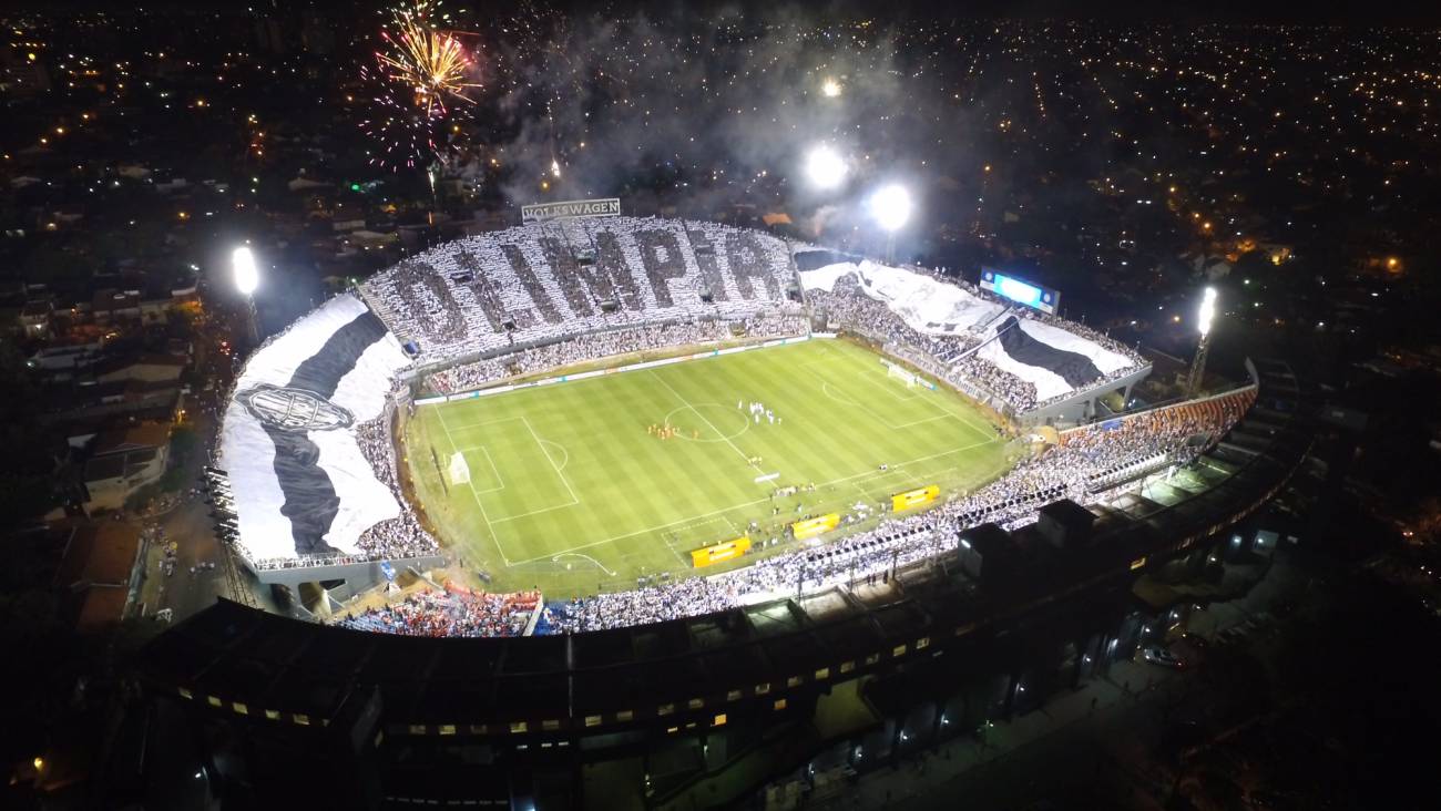 Defensores Del Chaco, Olimpia stadium. Photo: Publicity/Olimpia