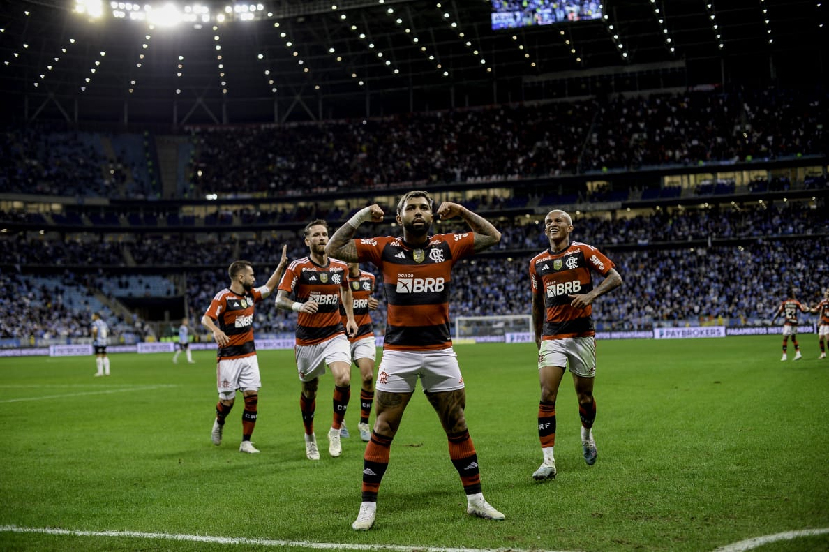 CONFIRA! GABIGOL FOI PESADELO DO OLIMPIA EM CONFRONTOS ANTERIORES NA LIBERTADORES