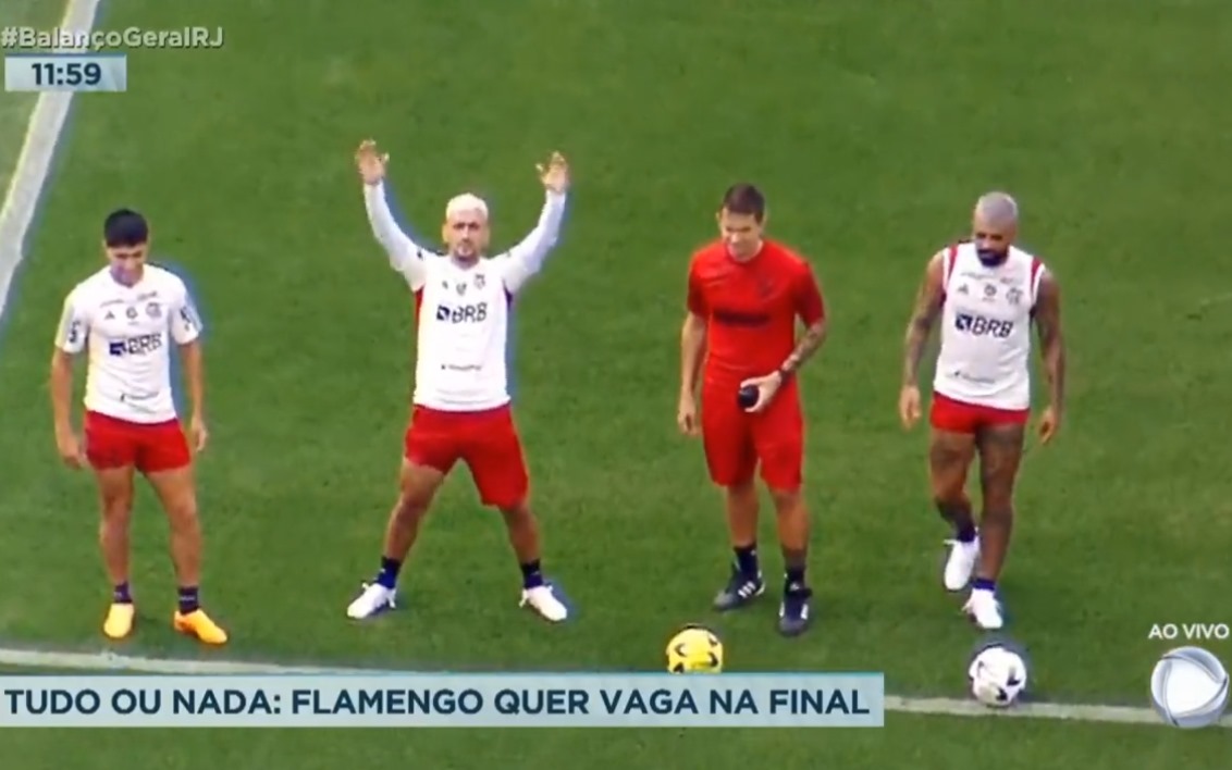 VIROU BBB! HELICÓPTERO DA TV RECORD SOBREVOA CT DO FLAMENGO ANTES DE PARTIDA DESTA QUARTA (COM VÍDEO)