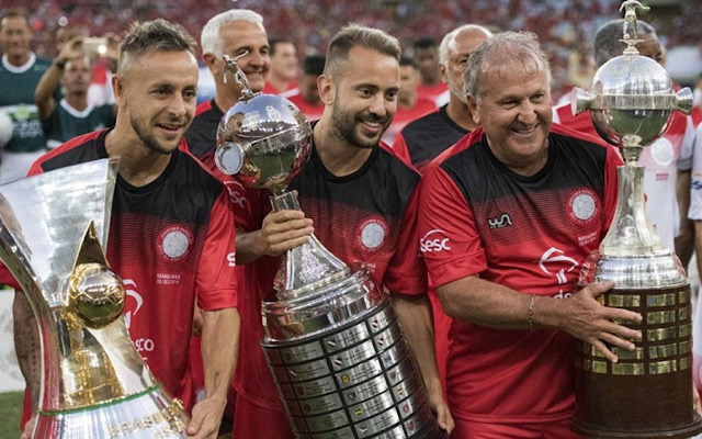 ZICO E EVERTON RIBEIRO RESENHAM E MEIA FALA SOBRE SUA RELAÇÃO COM O FLAMENGO