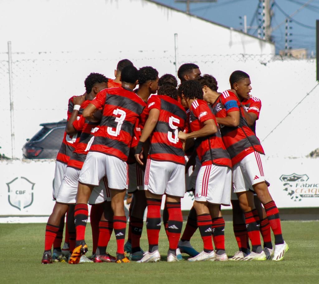 FLAMENGO VENCE O CEARÁ E AVANÇA DE FASE PELO  BRASILEIRÃO SUB-17