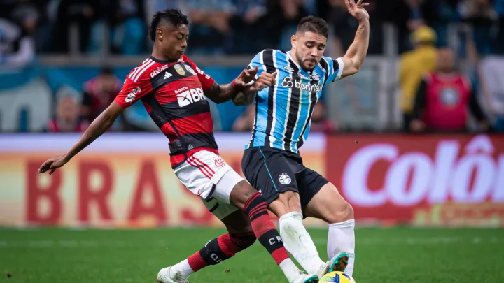 CEBOLINHA FAZ GOLAÇO, MAS FLAMENGO PERDE PARA O GRÊMIO NO TERCEIRO JOGO DE TITE SOB O COMANDO DO TIME