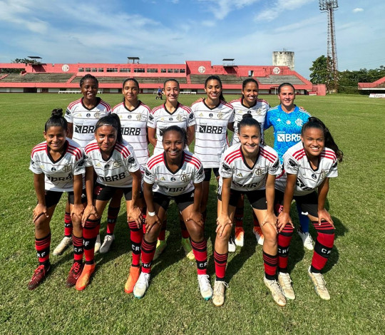 FLAMENGO GOLEIA O AMERICA POR 4 A 1 E SEGUE NA LIDERANÇA DA COPA RIO FEMININA SUB-17