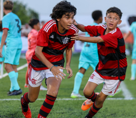 FLAMENGO SUB-12 FICA COM O SEGUNDO LUGAR NO THE FOOTBALL GAMES CANCÚN