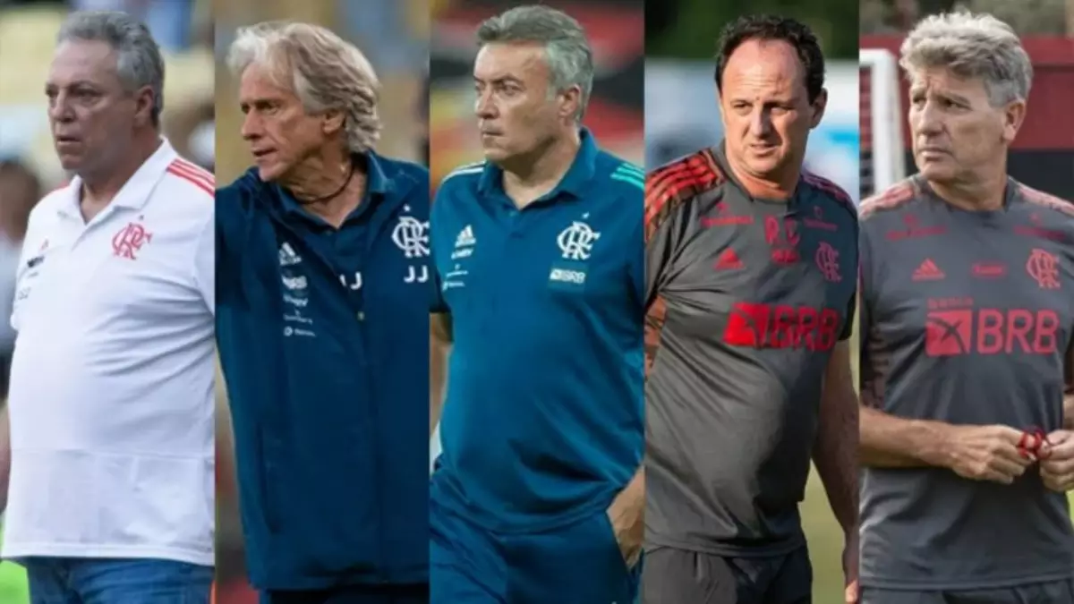 POR ONDE ANDAM? VEJA COMO ESTÃO OS EX-TÉCNICOS RECENTES DO FLAMENGO