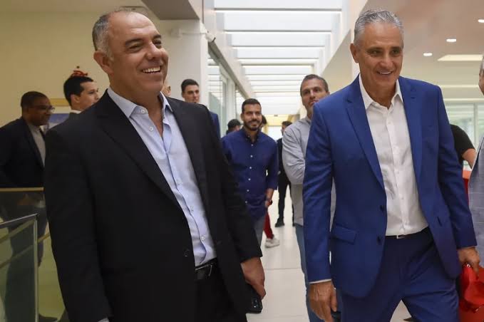 REUNIÃO A PORTAS FECHADAS! BRAZ E TITE APARAM AS ARESTAS E CONVERSAM SOBRE O FIM DA TEMPORADA DO FLAMENGO