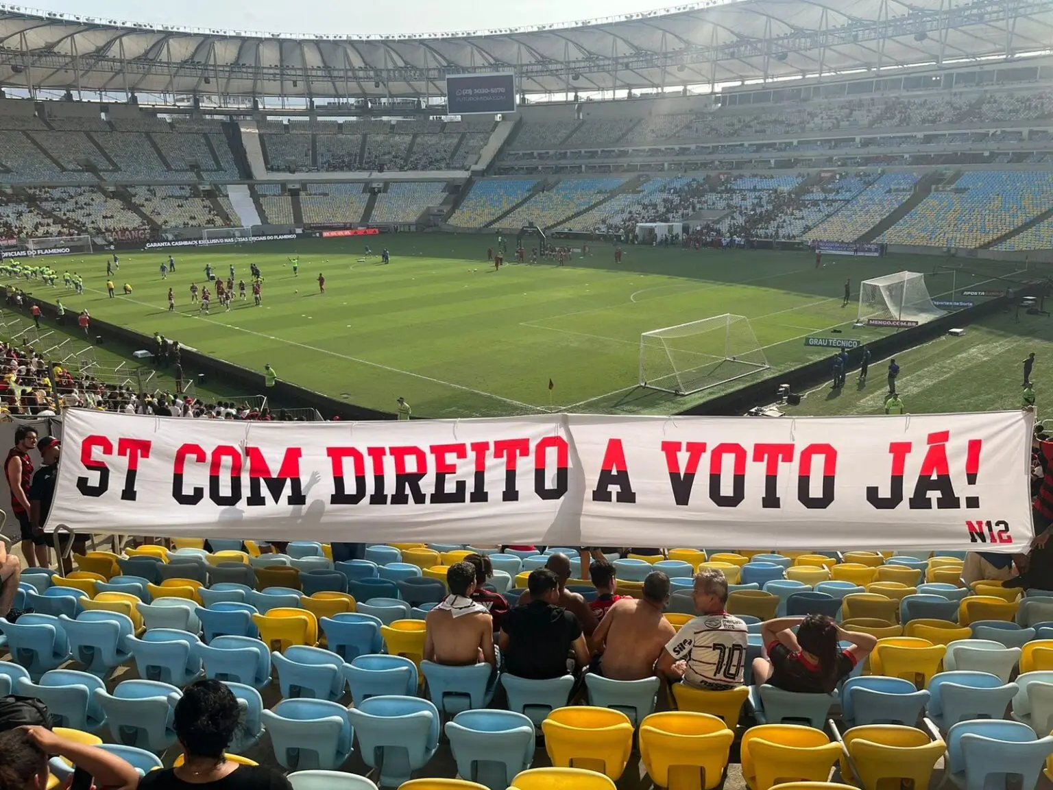 TORCIDAS ORGANIZADAS DO FLAMENGO PEDEM DIREITO A VOTO PARA SÓCIO - TORCEDOR