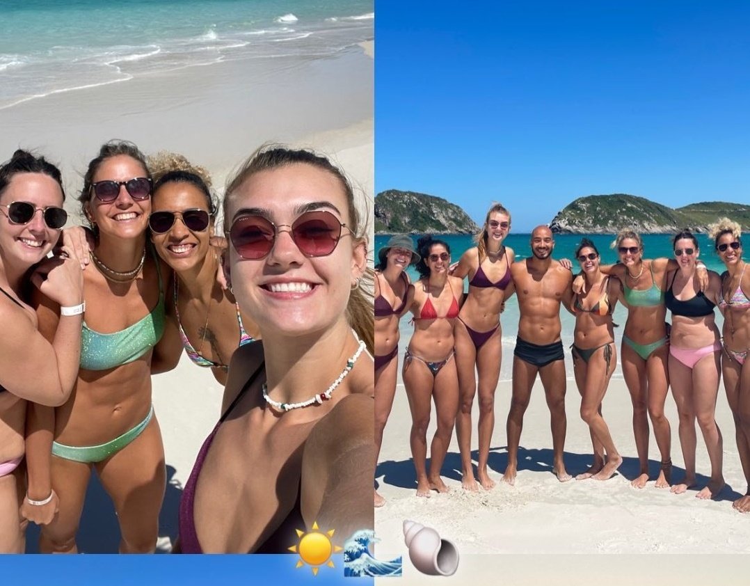 MENINAS DO SESC FLAMENGO CURTEM PRAIA APÓS O TÍTULO DO CAMPEONATO CARIOCA