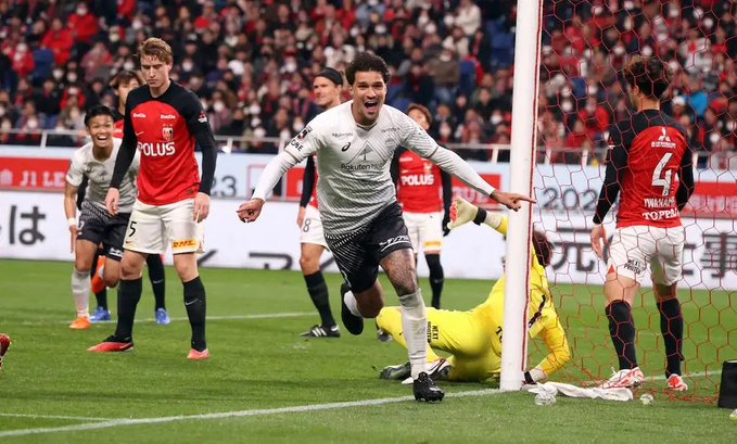 THULER EX-FLAMENGO FAZ GOL QUE PODE DAR TÍTULO AO VISSEL KOBE NA PRÓXIMA RODADA DA J-LEAGUE