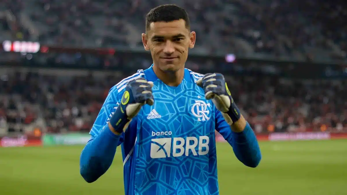 TIME DA SÉRIE A TENTA A CONTRATAÇÃO DE SANTOS, GOLEIRO DO FLAMENGO