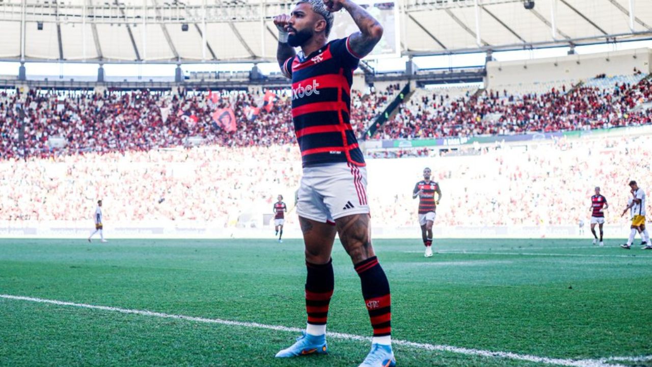 FLAMENGO VENCE POR 3X0 E OCUPA A SEGUNDA POSIÇÃO NO CARIOCA 2024