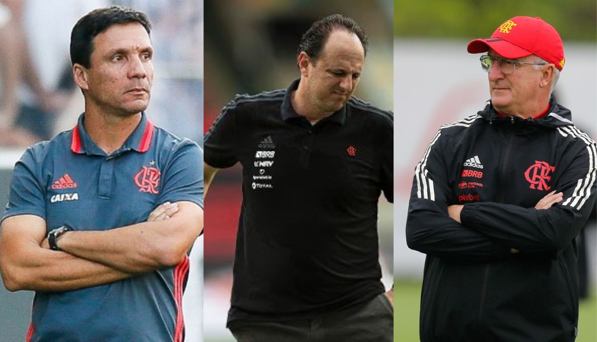 Zé Ricardo, Rogério Ceni e Dorival Júnior / Divulgação