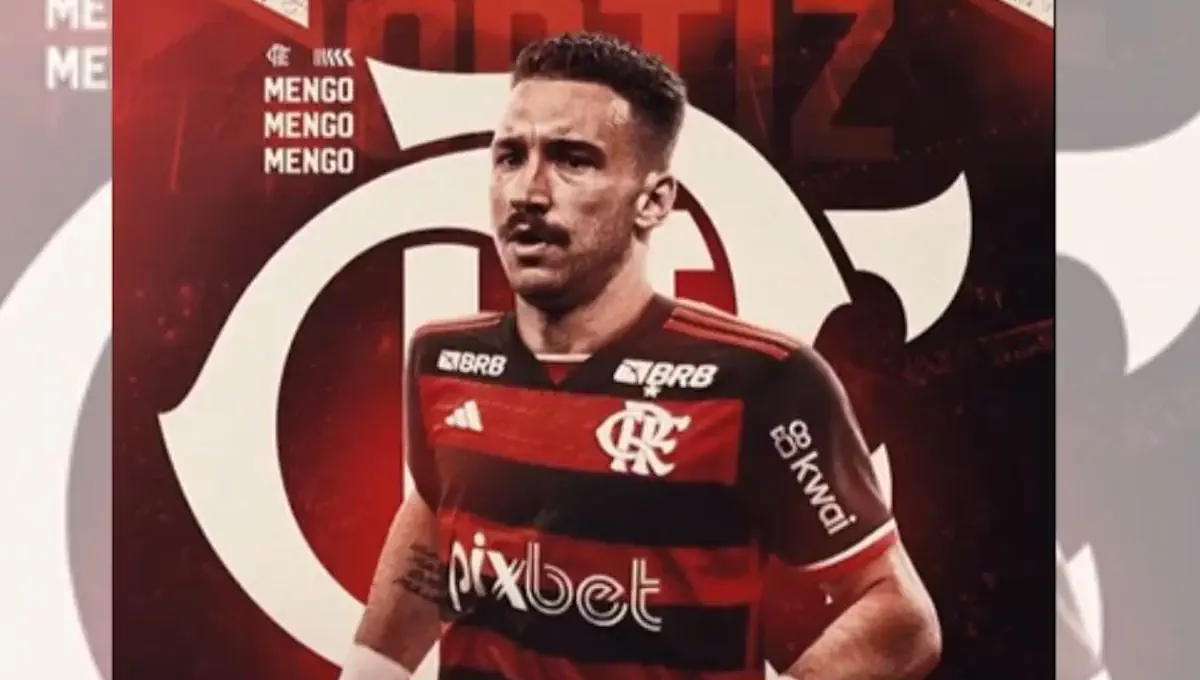 FLAMENGO APRESENTARÁ LÉO ORTIZ À IMPRENSA NA SEXTA-FEIRA