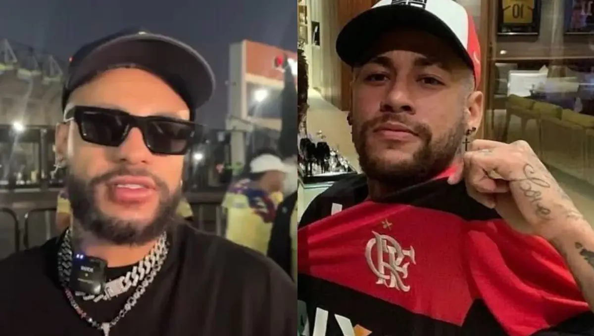 Neymar e Sósia / Divulgação