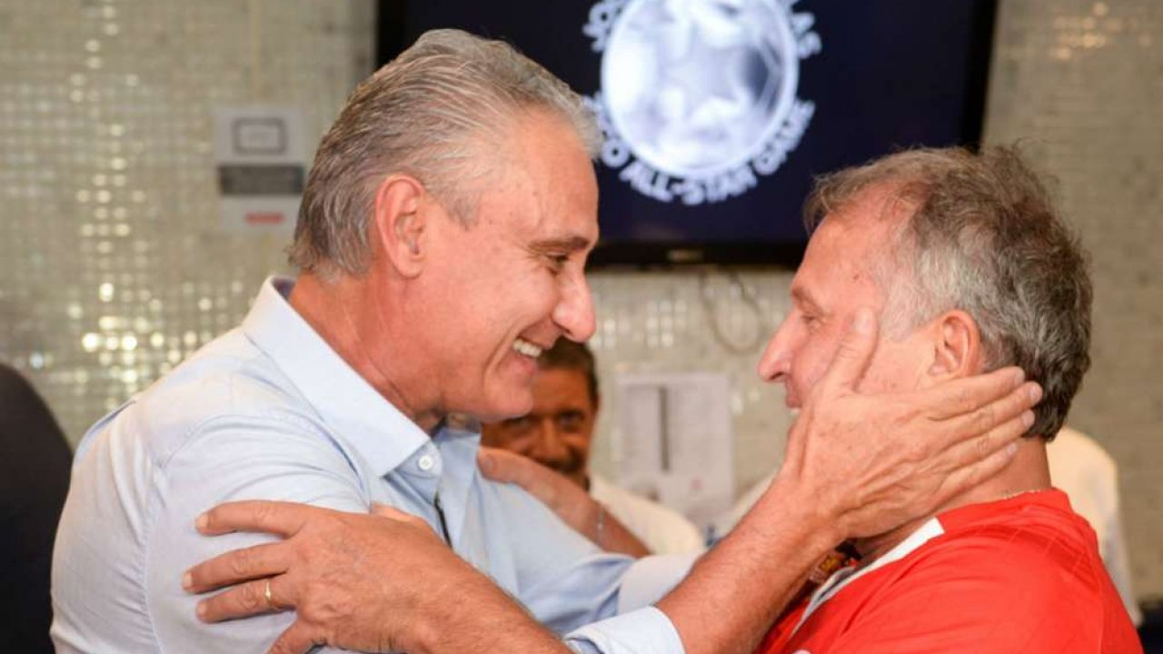 "O JOGADOR MAIS COMPLETO QUE EU VI JOGAR", DISPARA TITE, EM ELOGIOS AO ÍDOLO MÁXIMO, ZICO