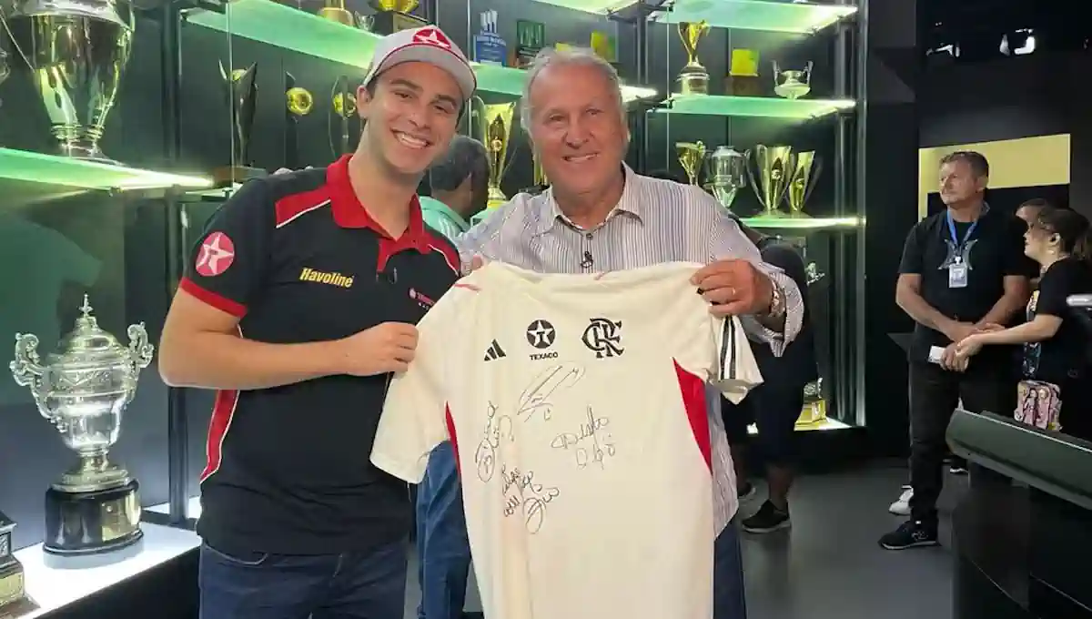 NOVO TORCEDOR?! ZICO CONSEGUE CONVERTER FELIPE BAPTISTA, PILOTO DA STOCK CAR PARA O FLAMENGO