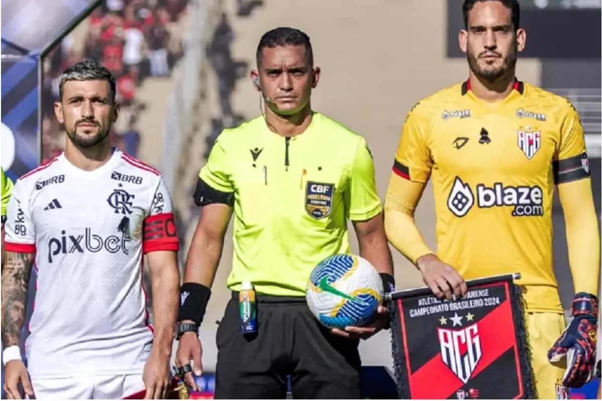 FLAMENGO VÊ CONTRADIÇÃO DA CBF EM AFASTAMENTO DE ÁRBITRO DO JOGO CONTRA O ATLÉTICO-GO