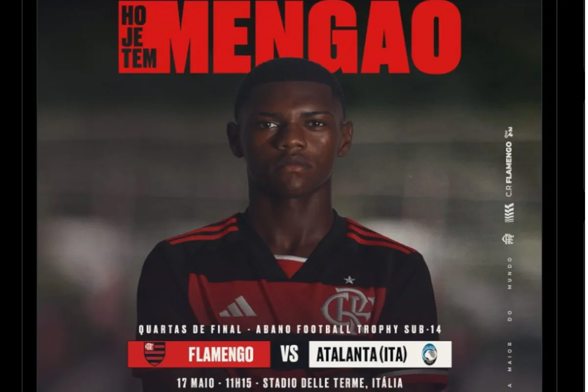 ASSISTA AO VIVO (COM IMAGENS) - FLAMENGO X ATALANTA (ITA) SUB 14- COPA ALBANO FOOTBALL TROPHY