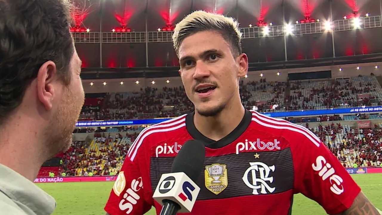 APÓS VITÓRIA DO FLAMENGO, PEDRO MANDA RECADO AO NEYMAR: "ESPERO QUE VENHA"