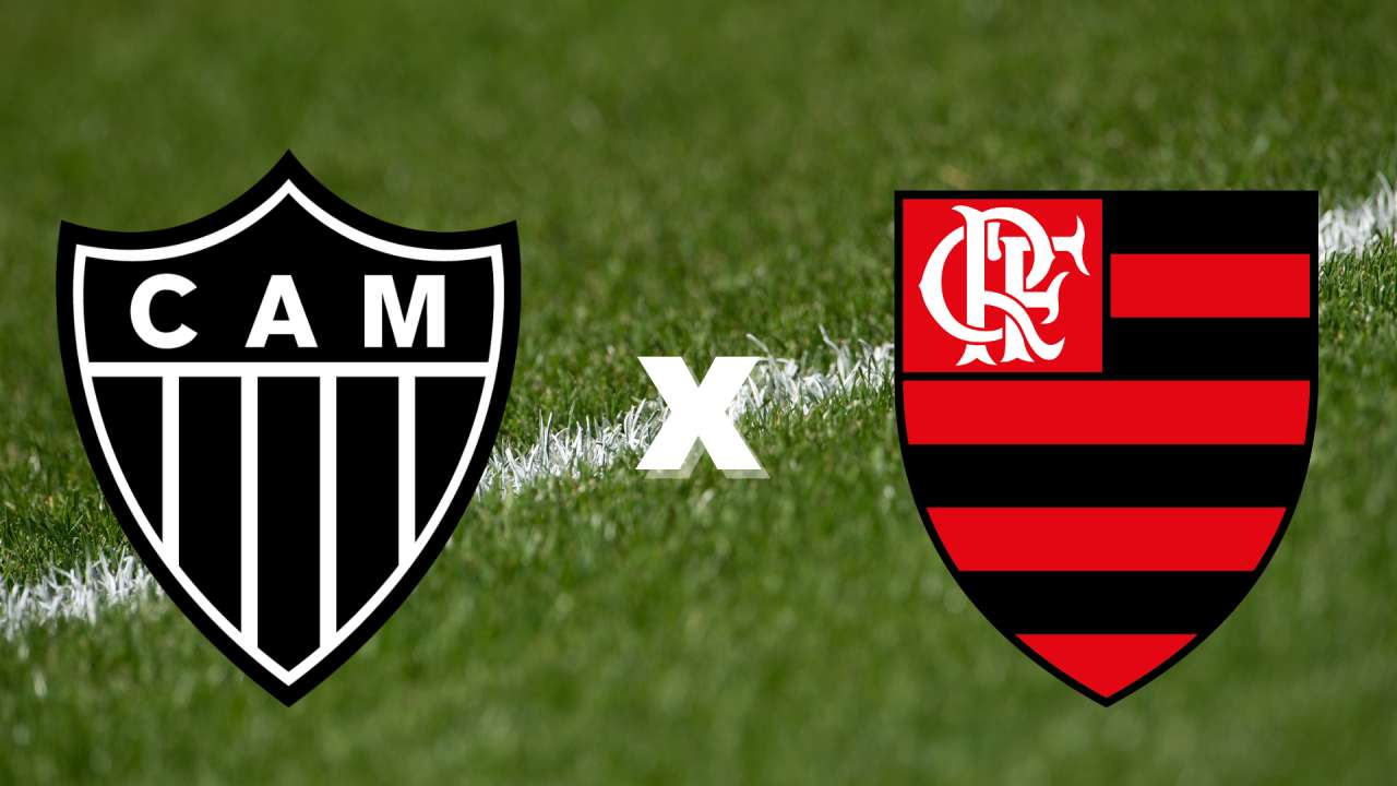 AO VIVO: ACOMPANHE O DUELO ENTRE FLAMENGO X ATLÉTICO-MG