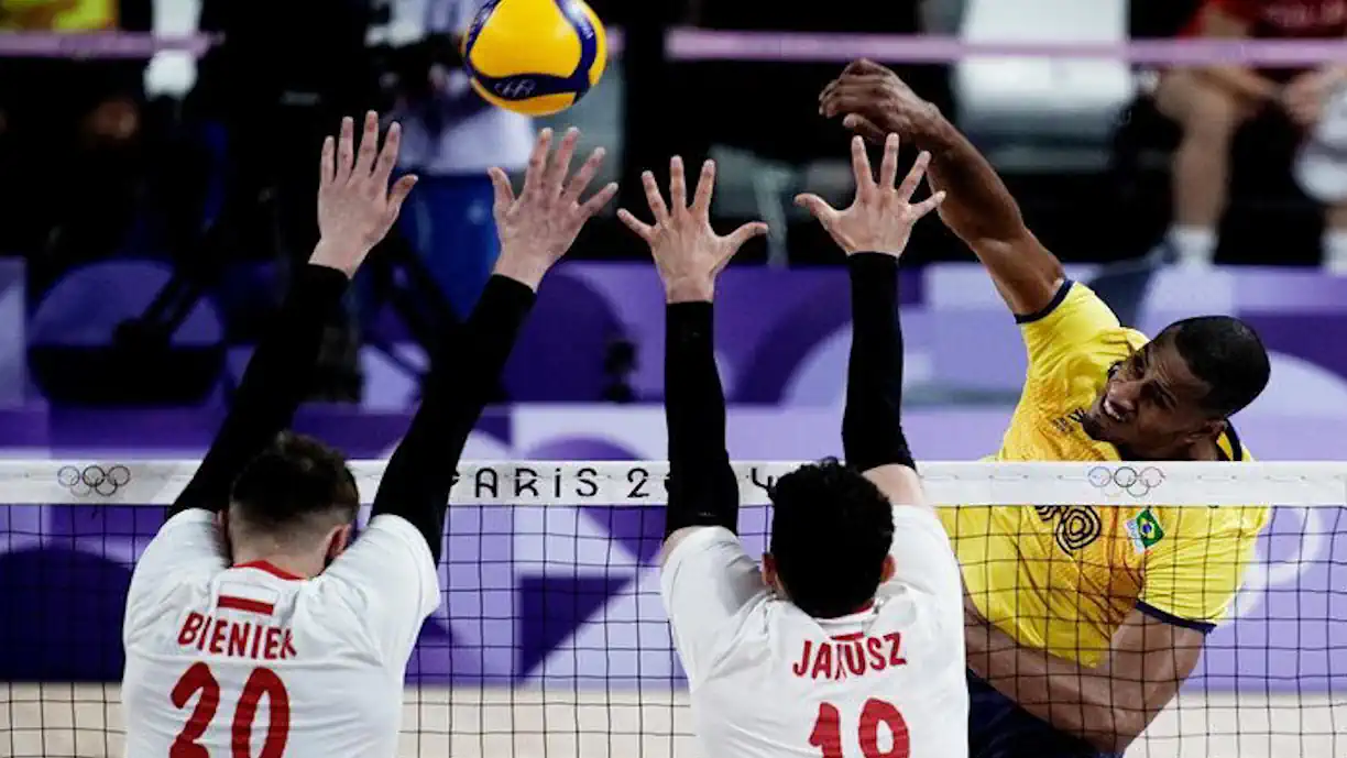 OLÍMPIADAS: BRASIL PERDE PARA A POLÔNIA, MAS ENCAMINHA VAGA PARA AS QUARTAS DE FINAL DO VÔLEI