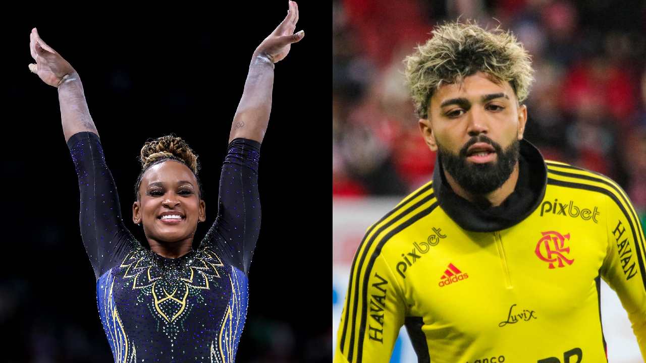 ÍDOLOS DO FLAMENGO! GABIGOL REAGE A MEDALHA DE PRATA DA REBECA ANDRADE: "RAINHA!"