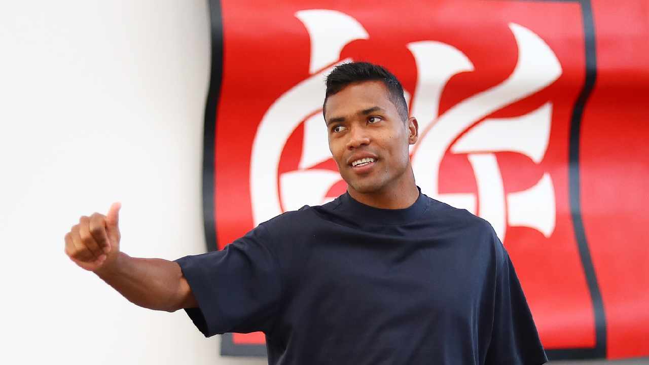 Alex Sandro revela detalhe do seu primeiro gol pelo Flamengo: "Deu tudo certo"