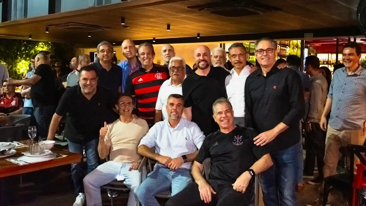 Candidato à presidência do Flamengo, Bap reúne apoiadores em jantar: "Para desespero dos detratores"