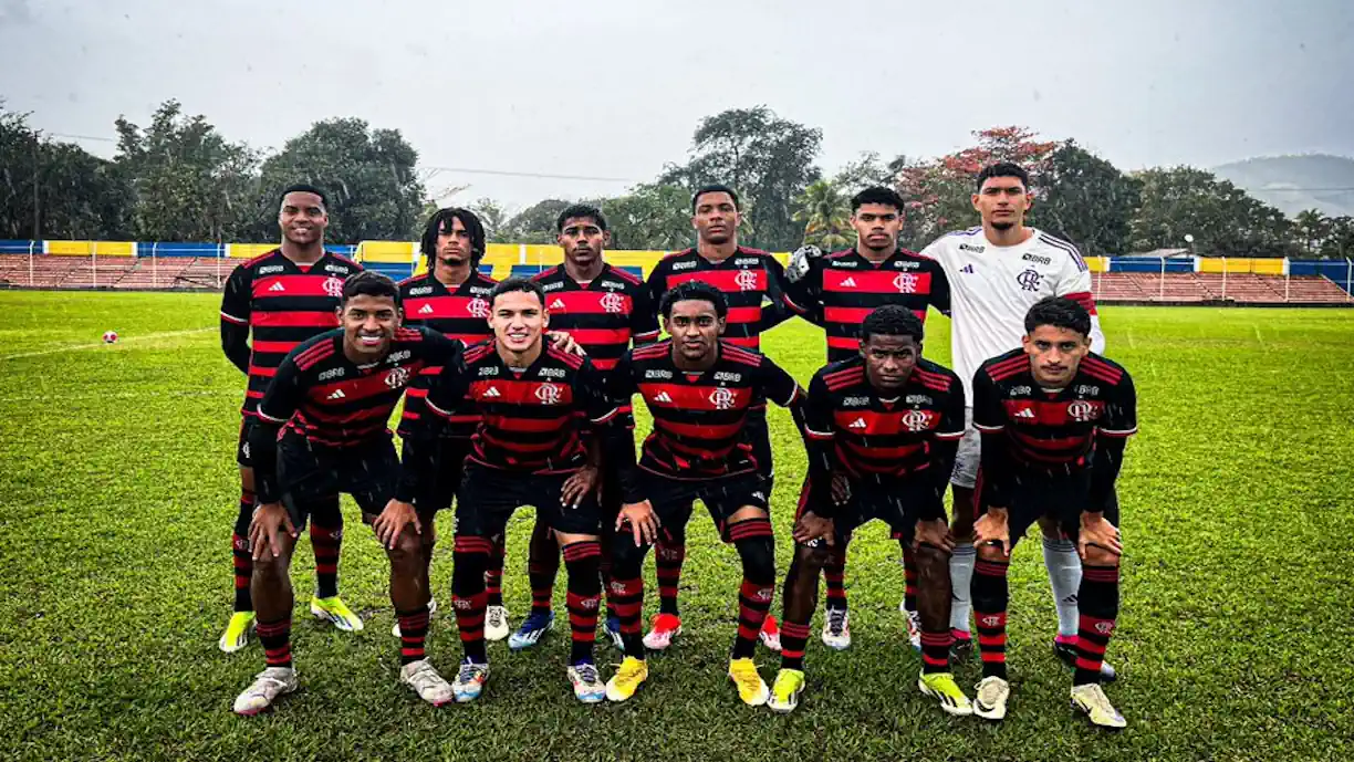 Flamengo vence Sampaio Corrêa na Taça Guanabara sub-20 e assume liderança da competição