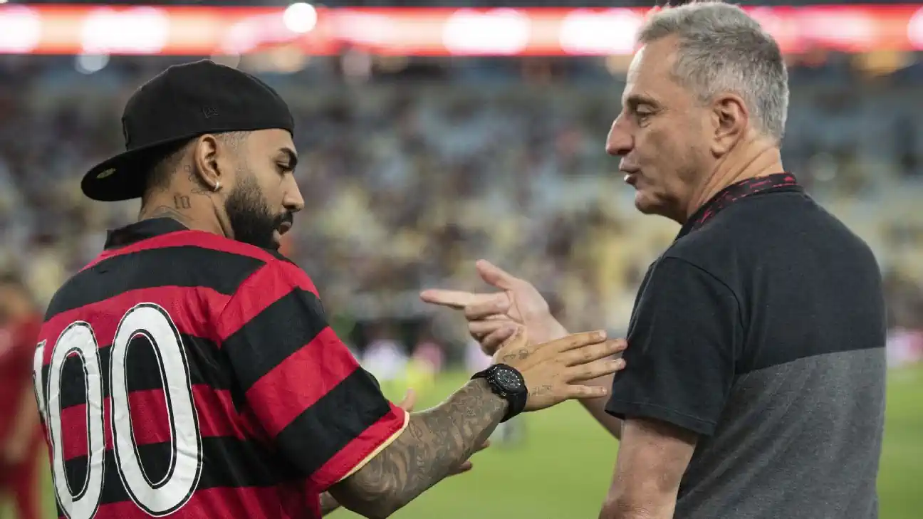 Landim solta o verbo sobre situação de Gabigol no Flamengo: "Não estou na cadeira para tomar decisão por gratidão"