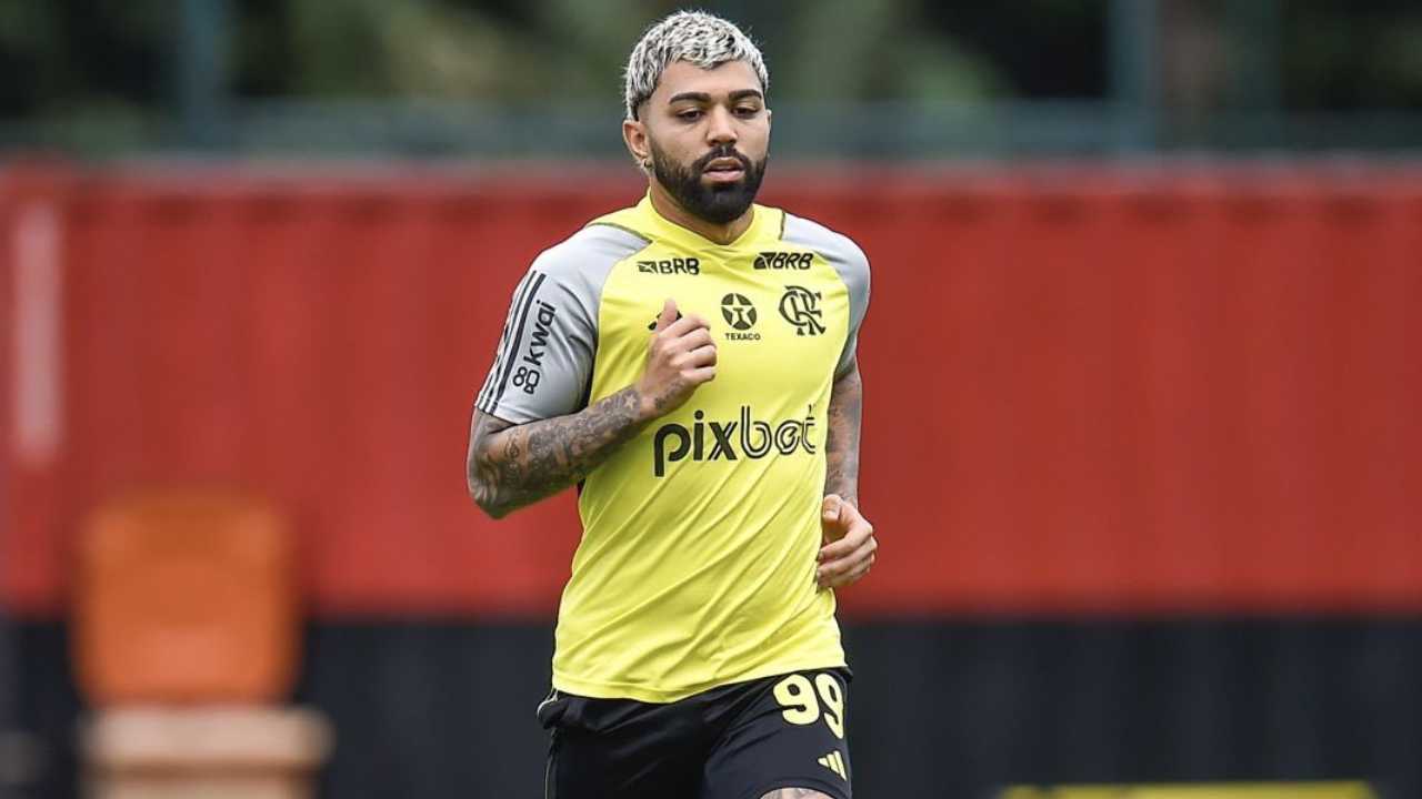 Por opção da comissão técnica do Flamengo, Gabigol não é relacionado para o duelo contra o Peñarol