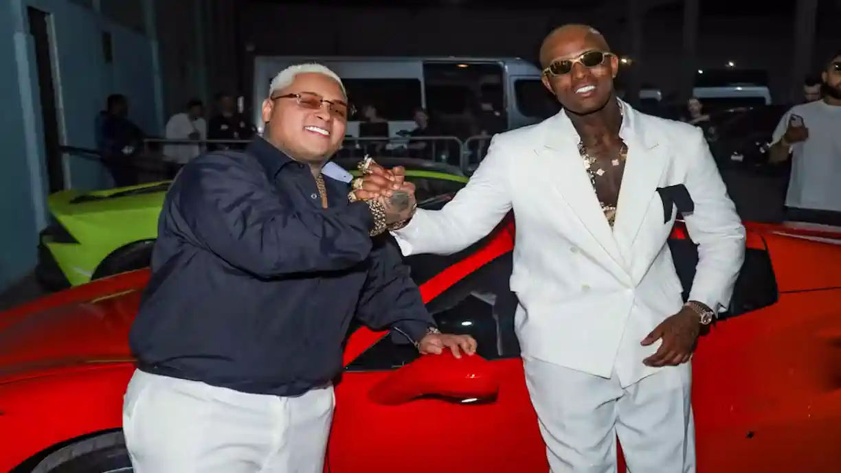 MC Ryan SP comemora lançamento do álbum 'Bad Boys', com MC IG e outros famosos