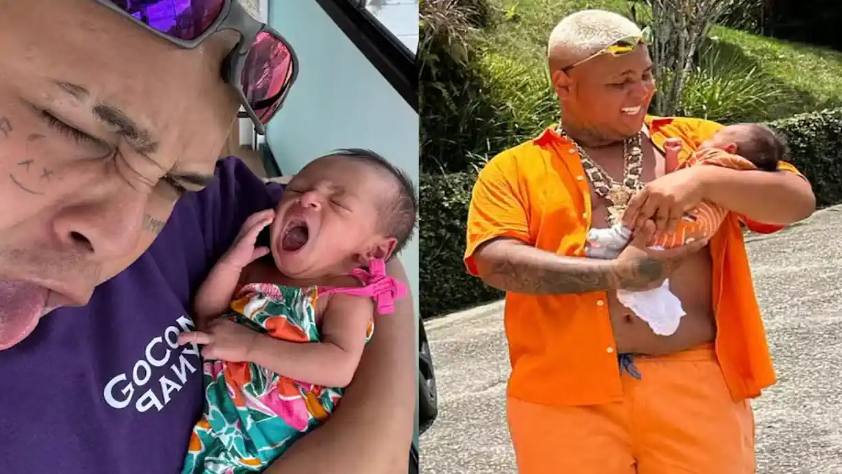 Após nascimento da filha, MC Ryan SP revela repensar letras de músicas:" Sou pai de menina"