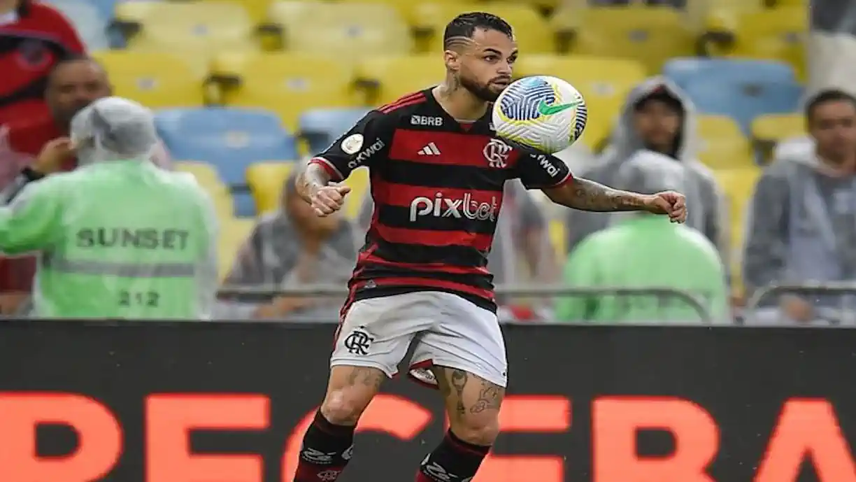 Michael revela surpresa ao marcar gol em reestreia no Flamengo e destaca:" Quero ajudar o máximo"