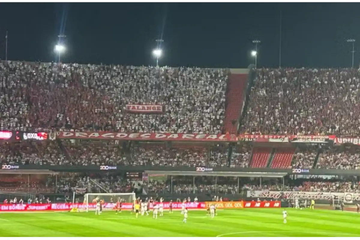 Casa cheia! São Paulo e Flamengo tem quebra de público no Morumbis