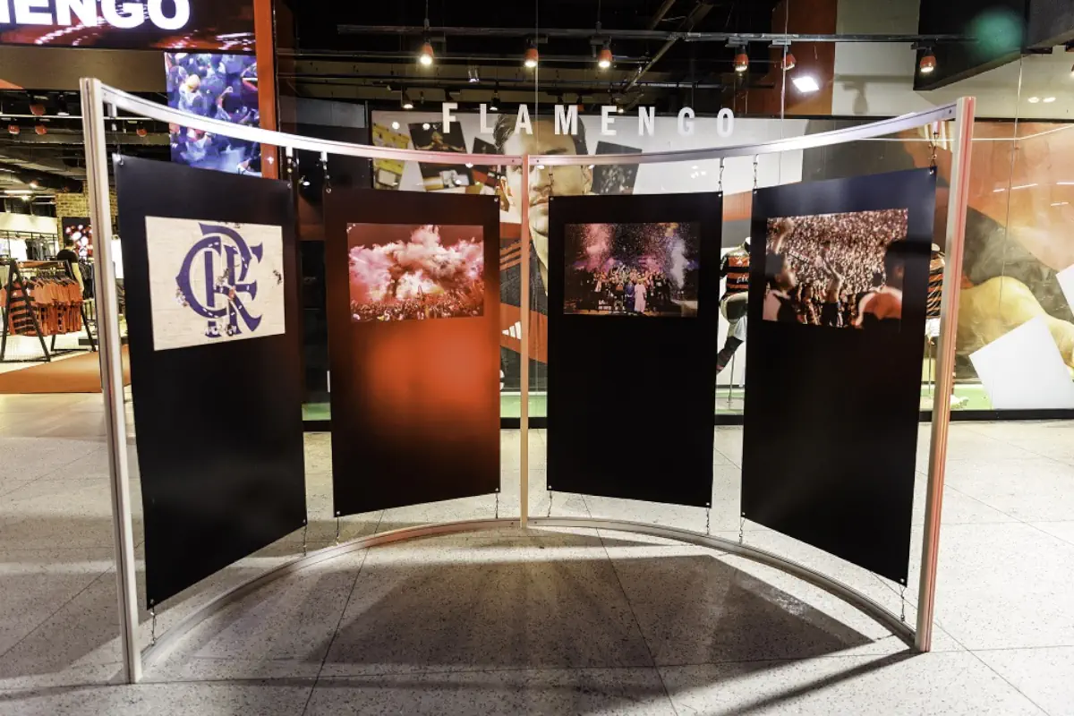 Flamengo abre exposição Olhares Rubro-Negros na sede da Gávea