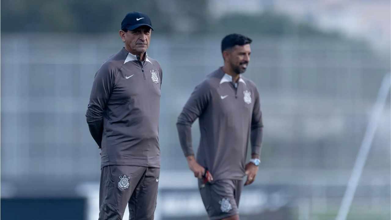 Ramón Díaz prepara o Corinthians para encara o Flamengo pela Copa do Brasil - Foto: Reprodução