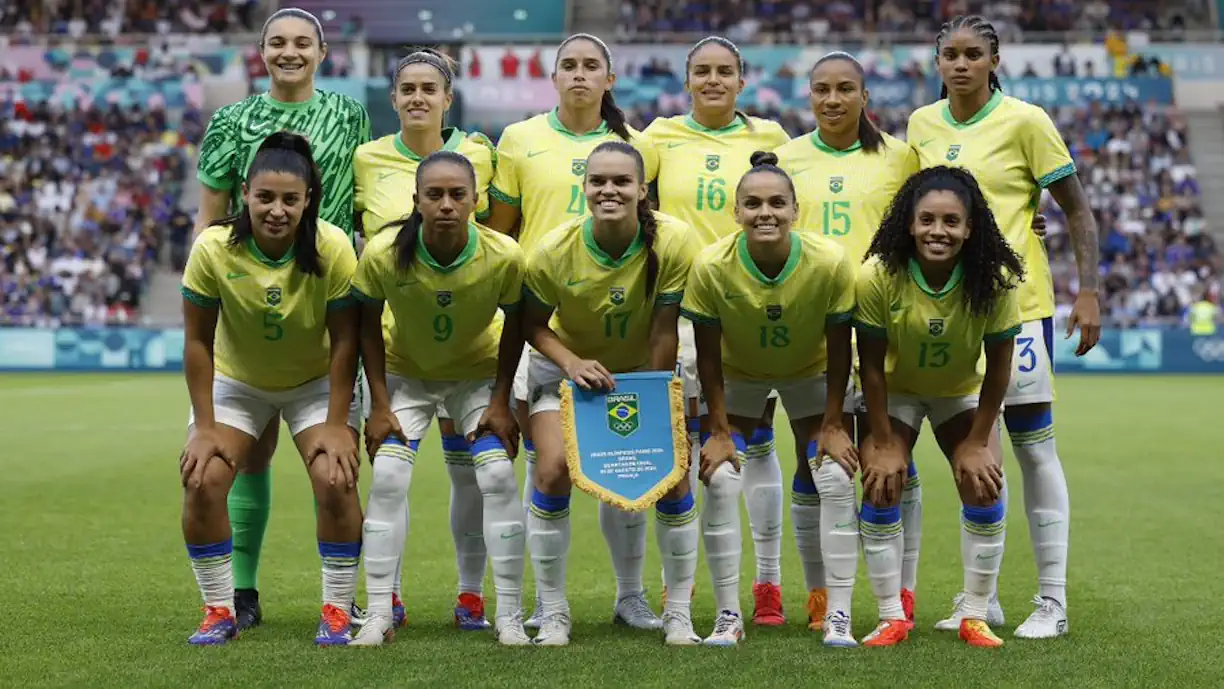 Seleção feminina sobe no ranking de seleções após a prata olímpica