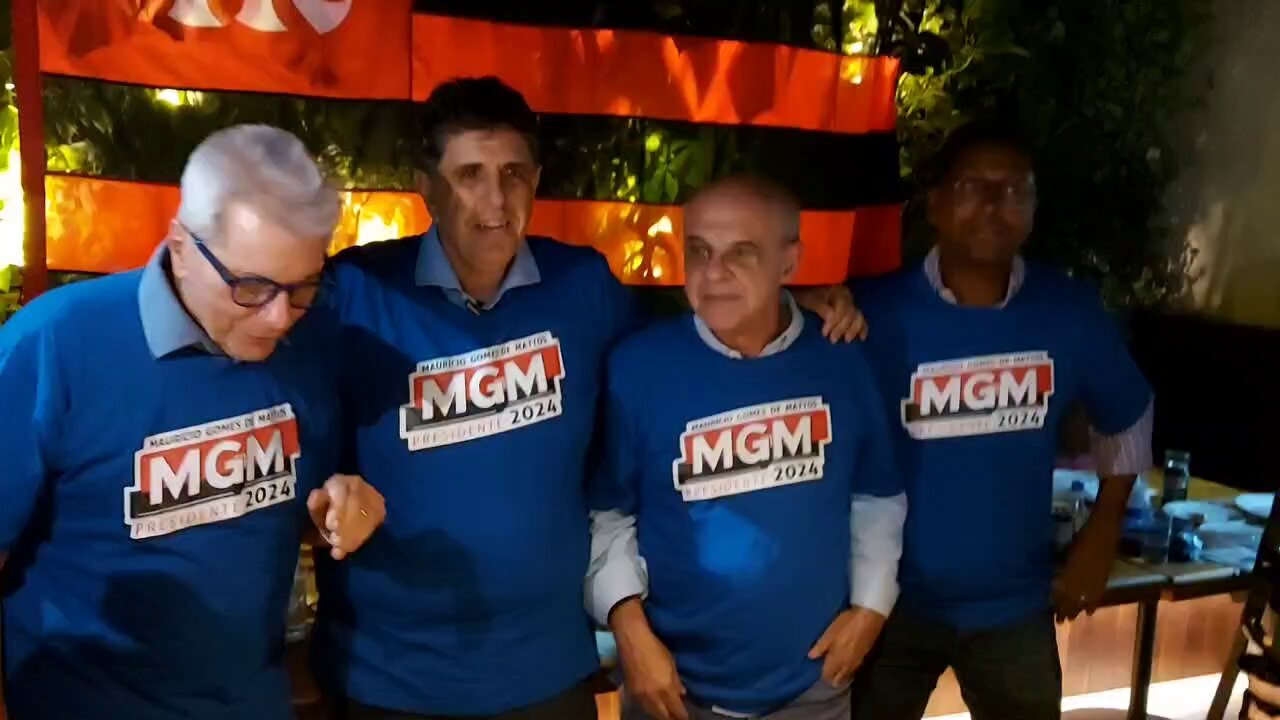 Com emoção de Márcio Braga e apoio de Bandeira de Mello, MGM  anuncia vice-presidente geral de sua chapa na eleição do Flamengo